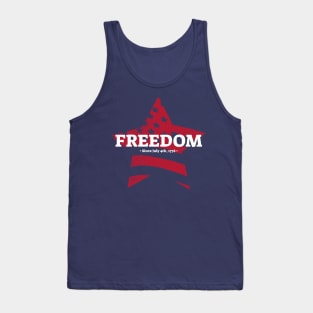 freedom since july 4th 1776 Tank Top